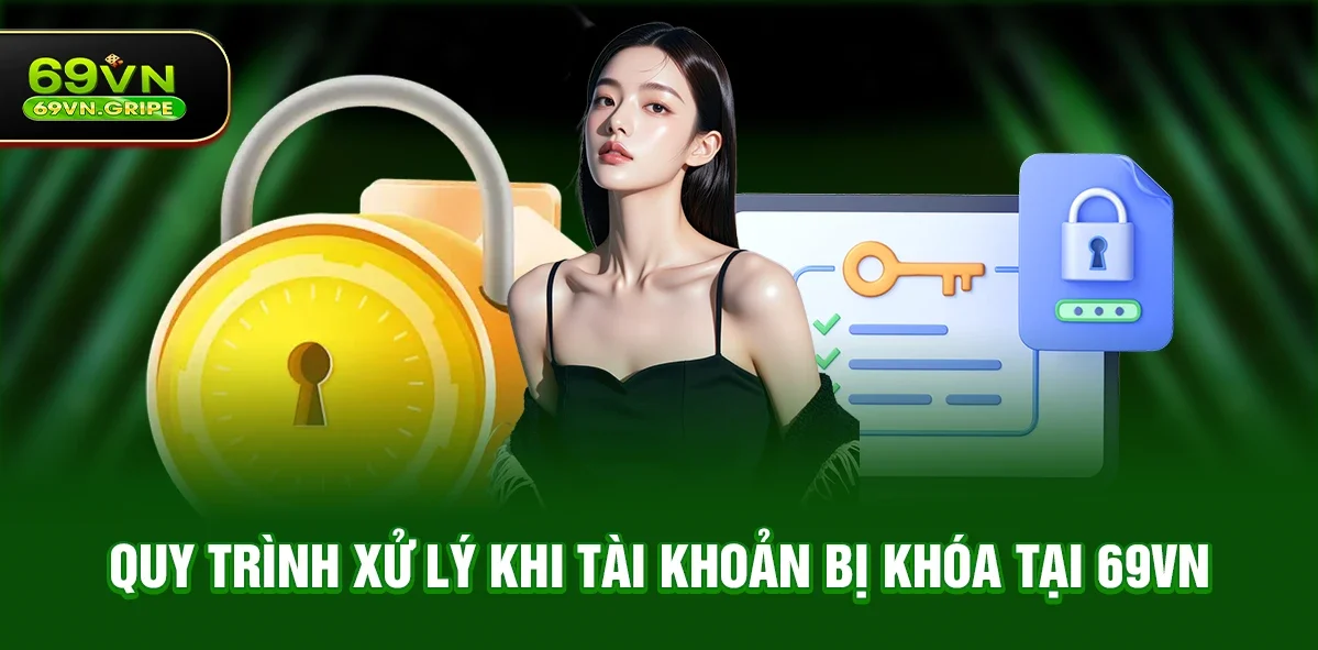 Quy trình xử lý khi tài khoản bị khóa tại 69VN